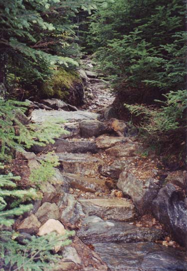 stone stairs